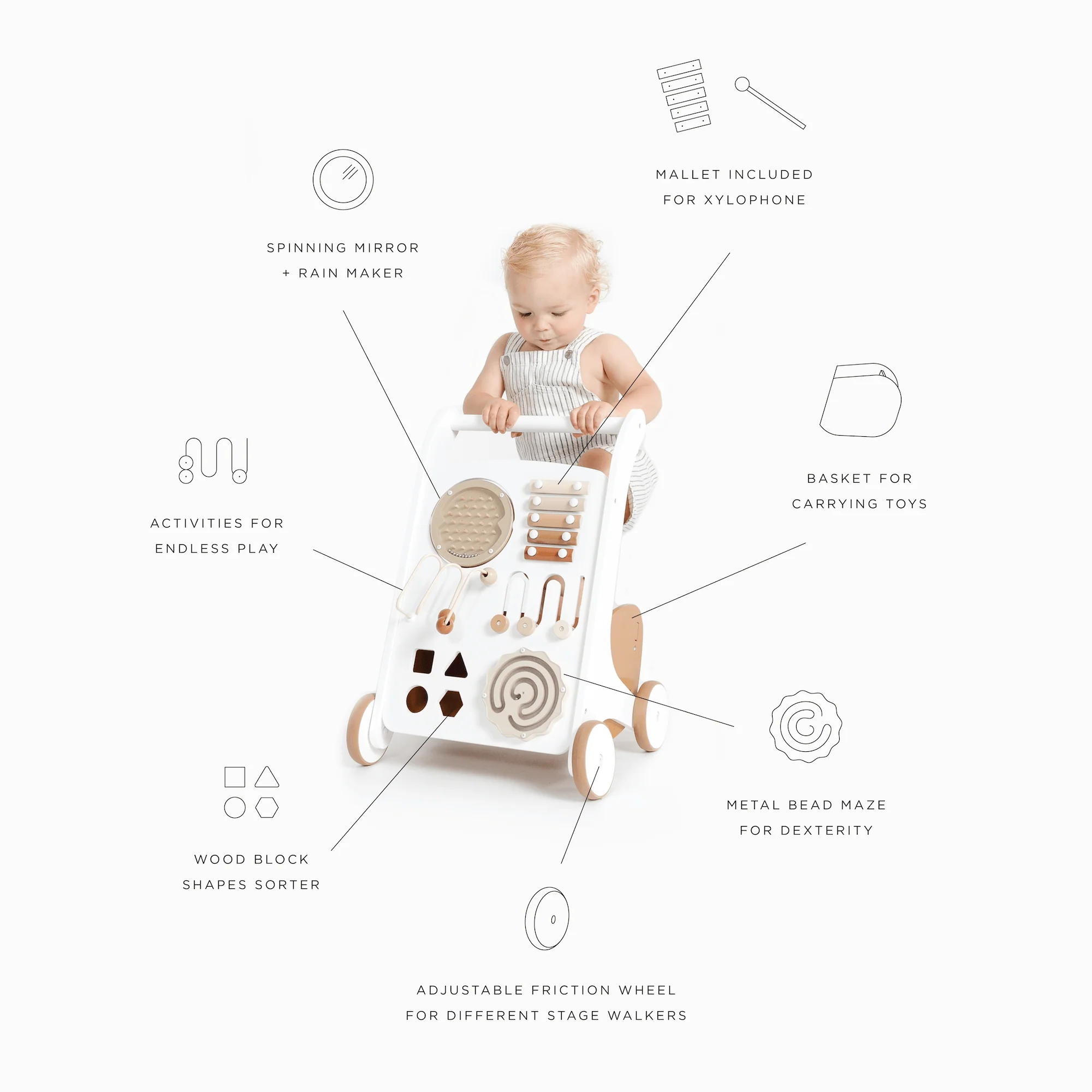 Wooden Activity Walker - Image 11