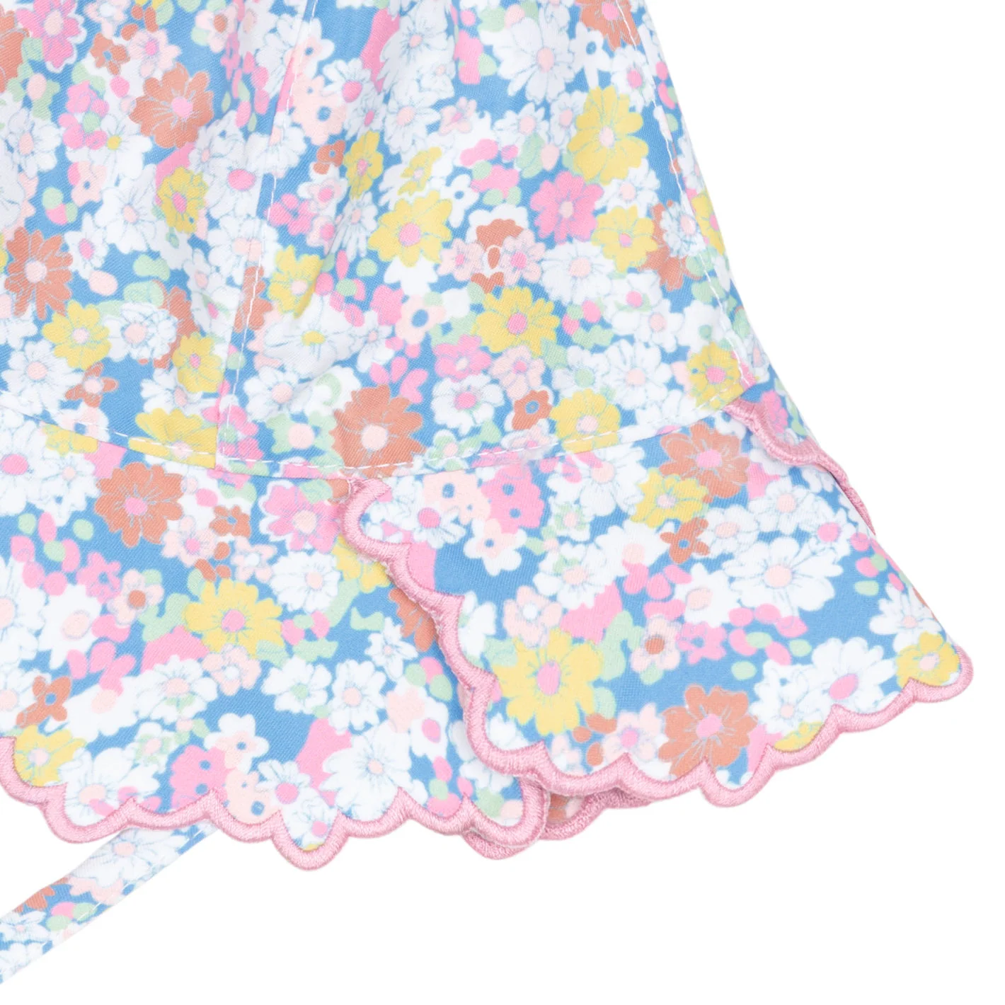 baby jasmine blossom scalloped sun hat - Image 5