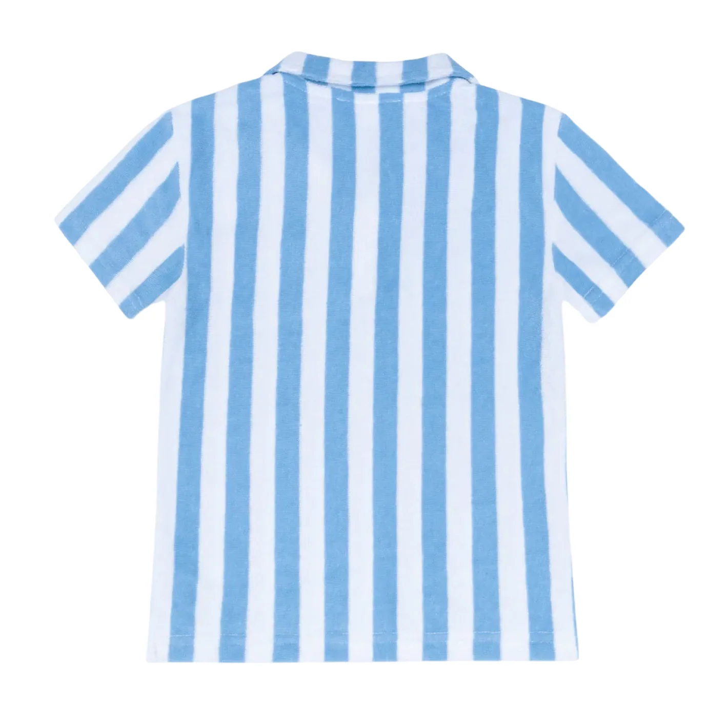 boys bay stripe french terry polo - Image 5