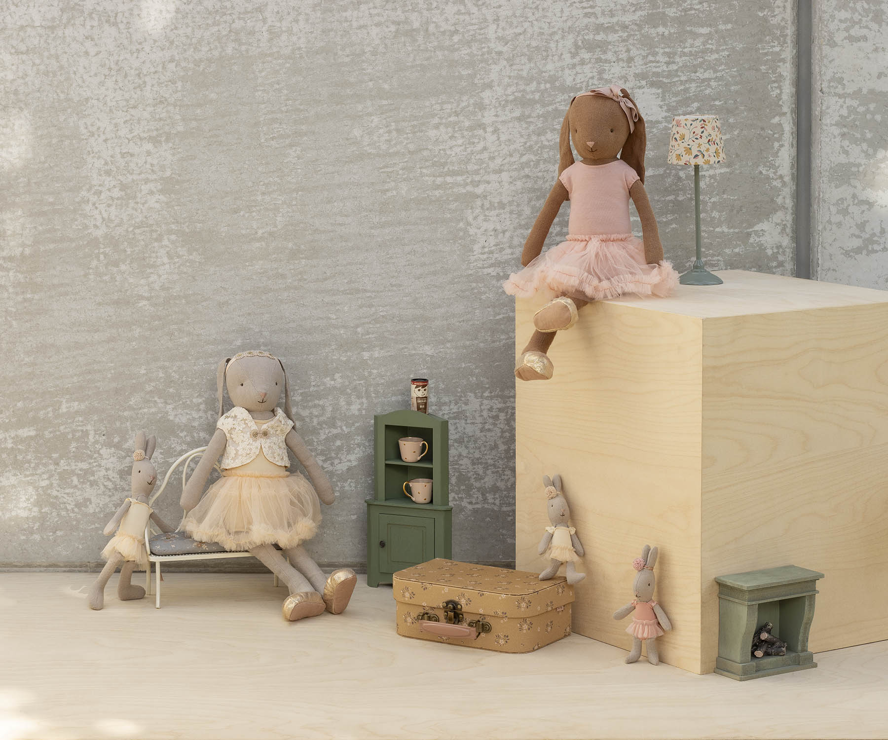 Rabbit, Micro - Ballet suit and skirt cream - Image 4