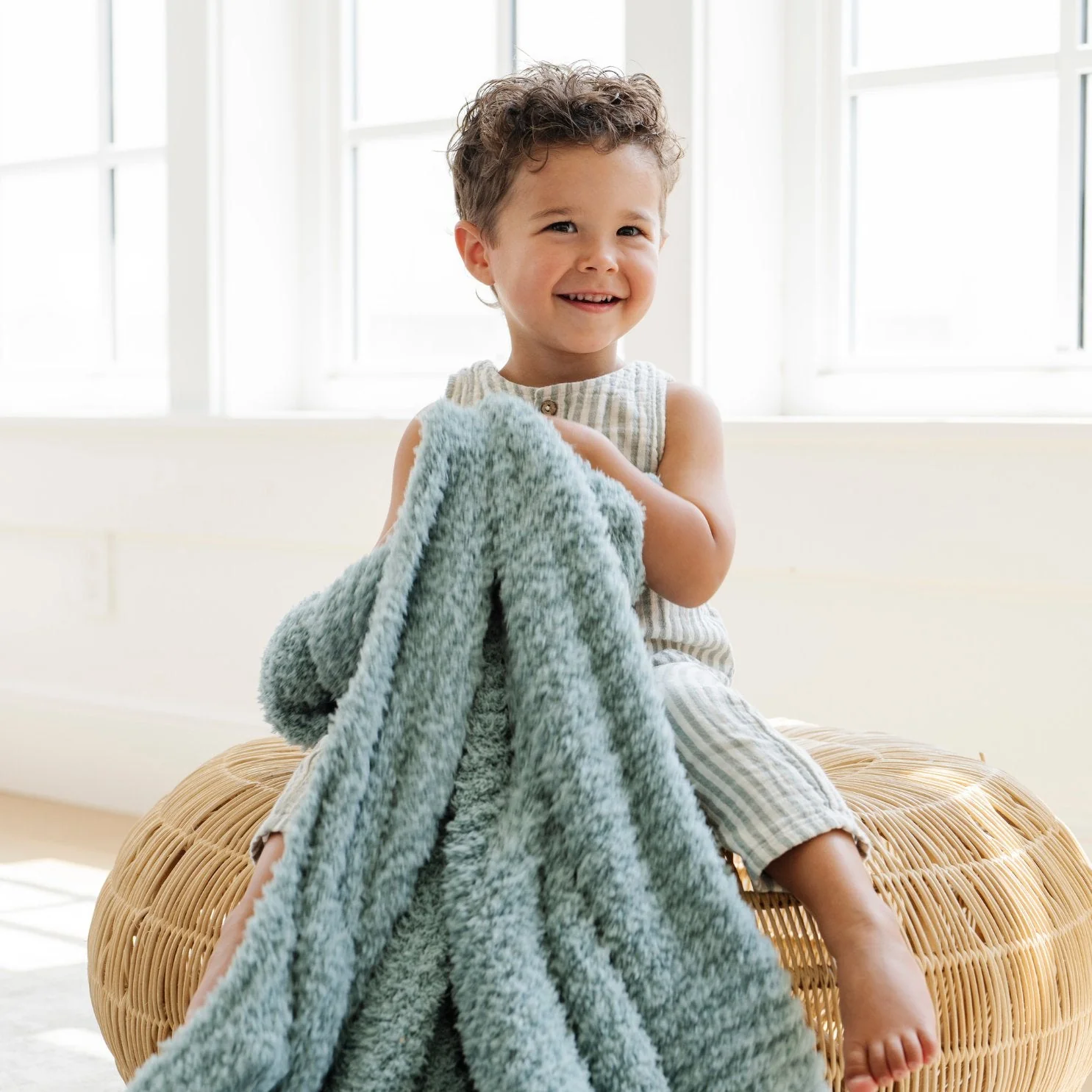 RIBBED BAMBONIĀ® RECEIVING BLANKETS - Image 9