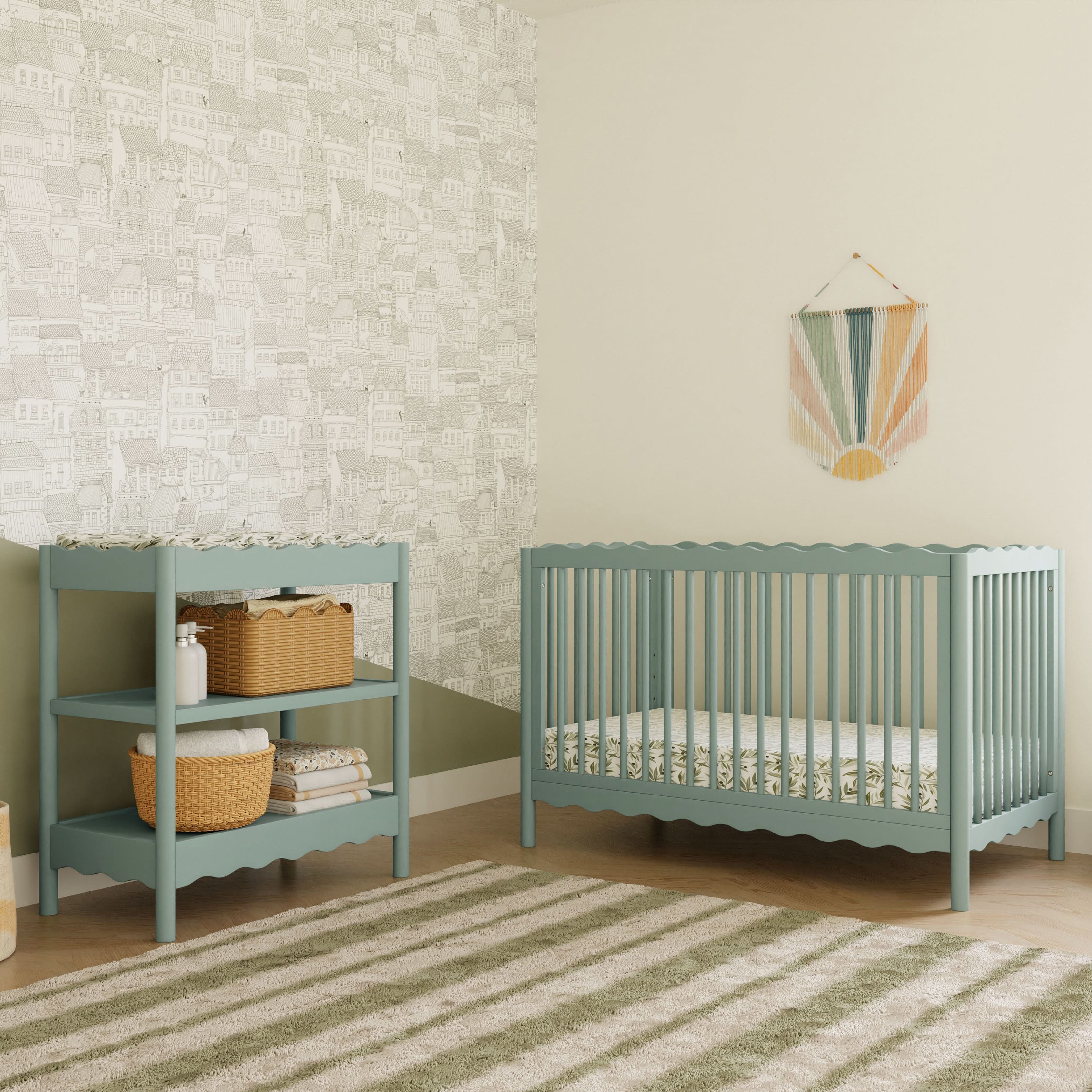Swell 4-in-1 Convertible Crib with Toddler Bed Conversion Kit - Image 17