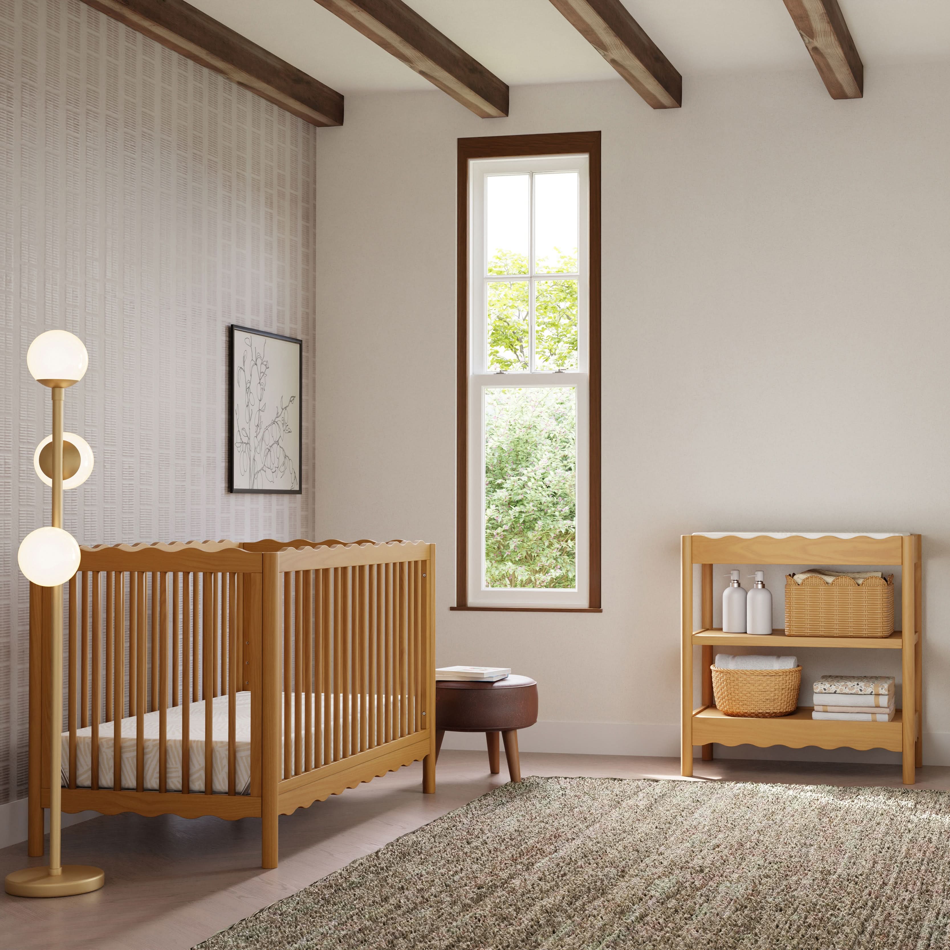 Swell 4-in-1 Convertible Crib with Toddler Bed Conversion Kit - Image 29