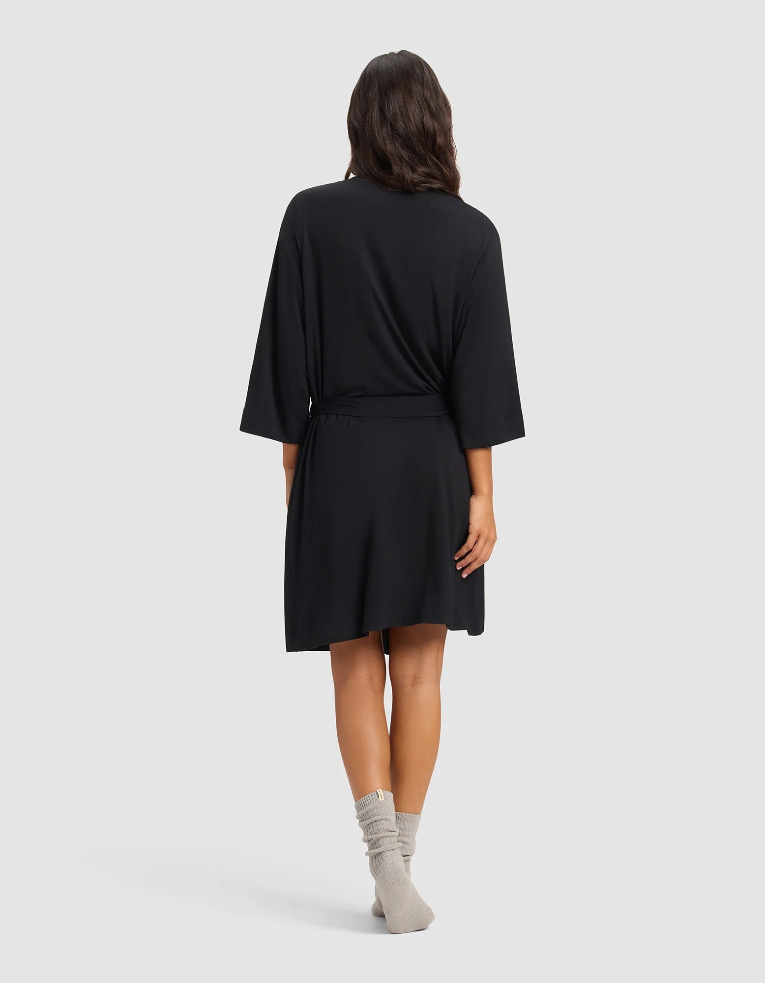 Women's Bamboo Stretch-Knit Kimono Robe - Image 22