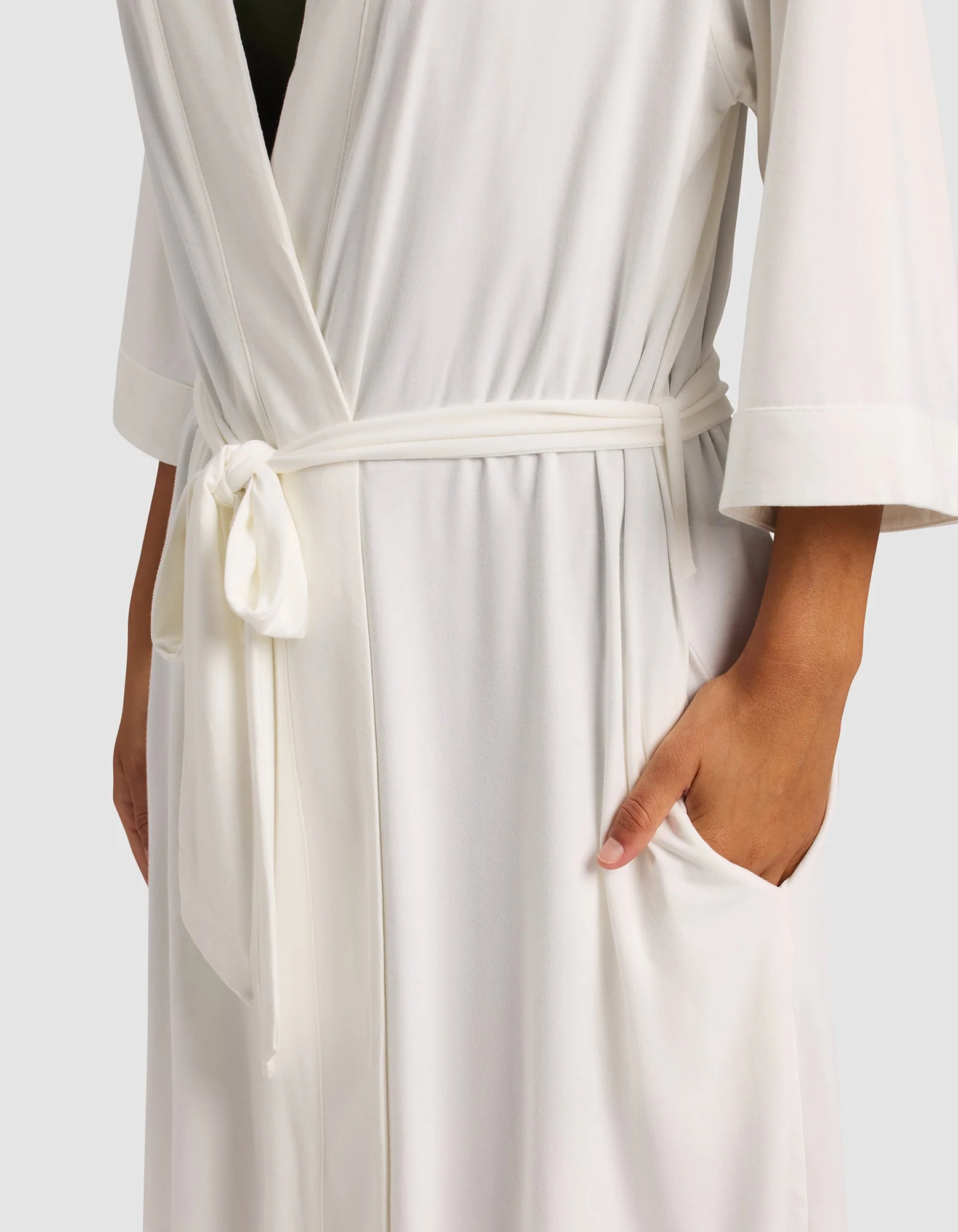 Women's Bamboo Stretch-Knit Kimono Robe - Image 28