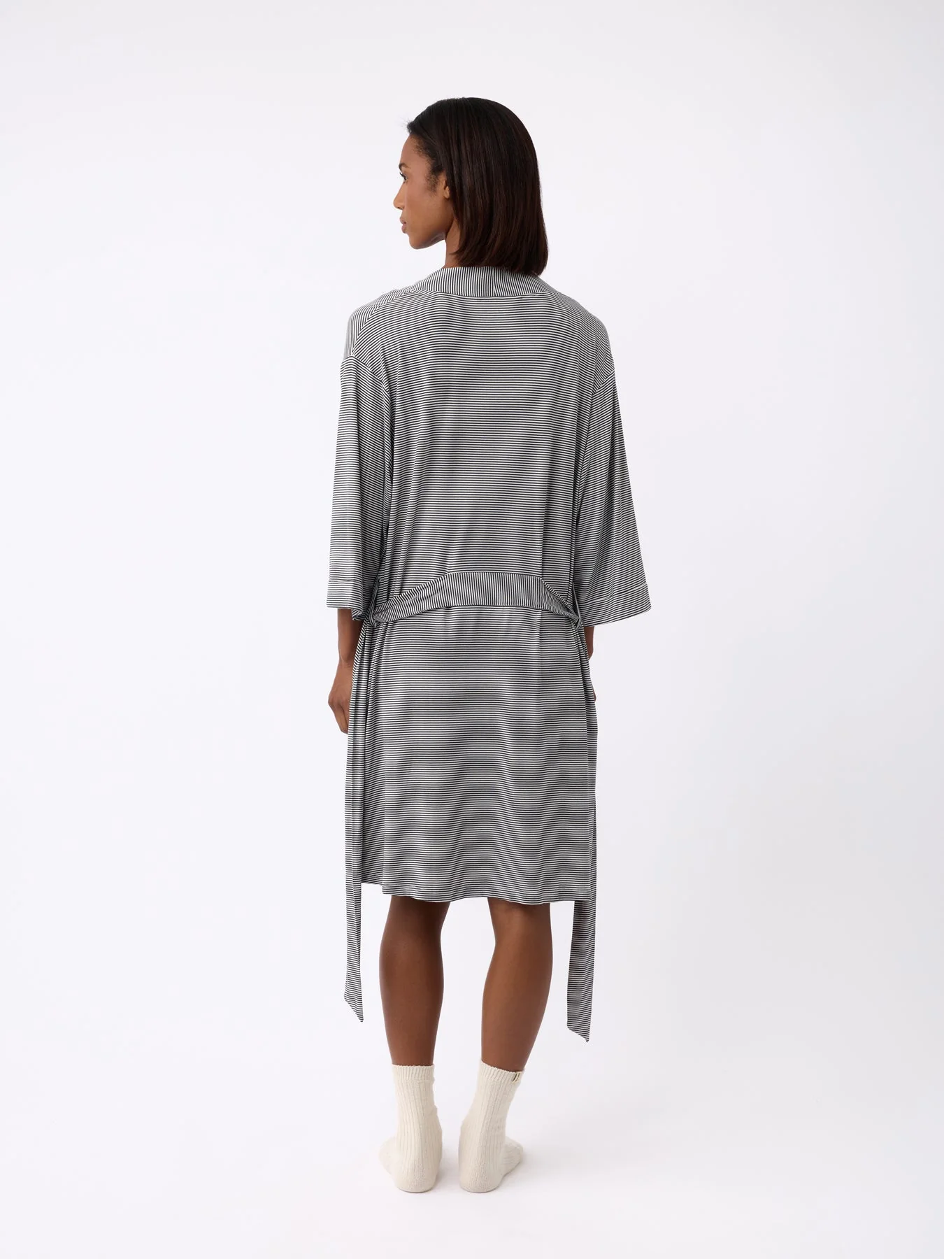 Women's Bamboo Stretch-Knit Kimono Robe - Image 31
