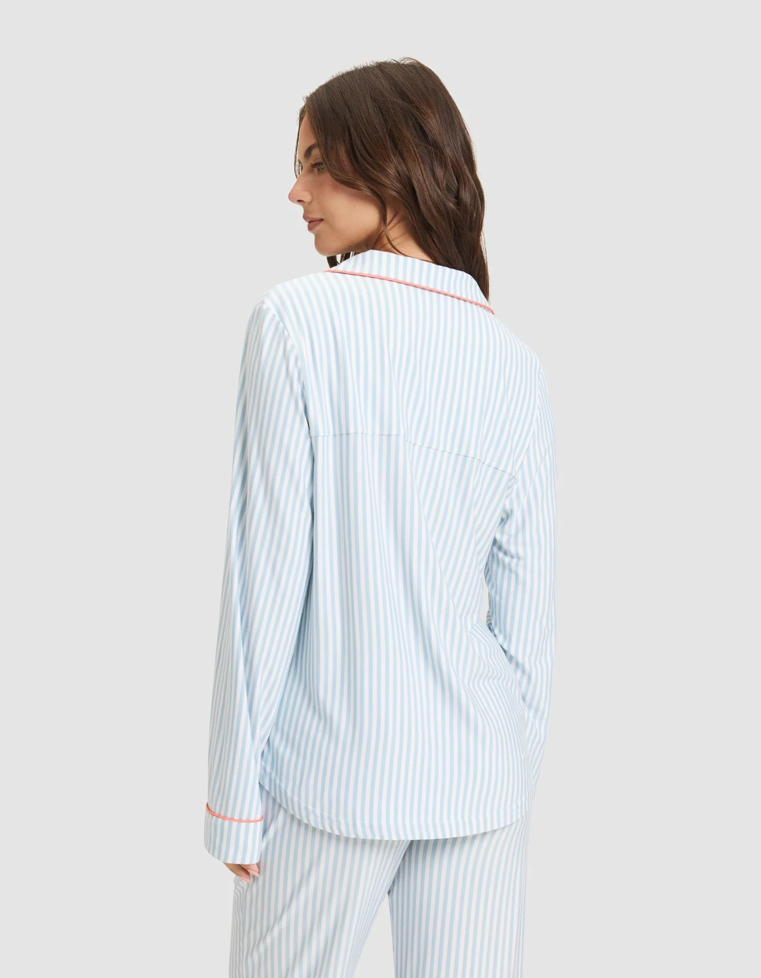 Women's Bamboo Stretch-Knit Long Sleeve Pajama Set - Image 31