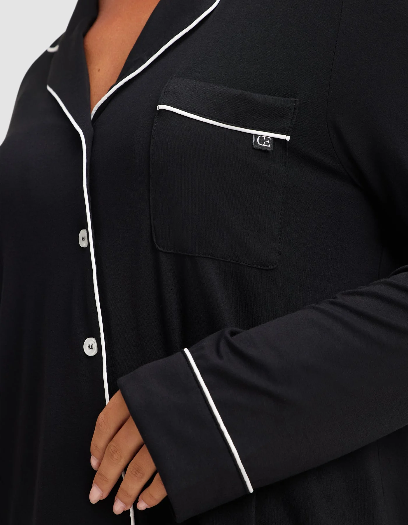 Women's Bamboo Stretch-Knit Long Sleeve Pajama Set - Image 52