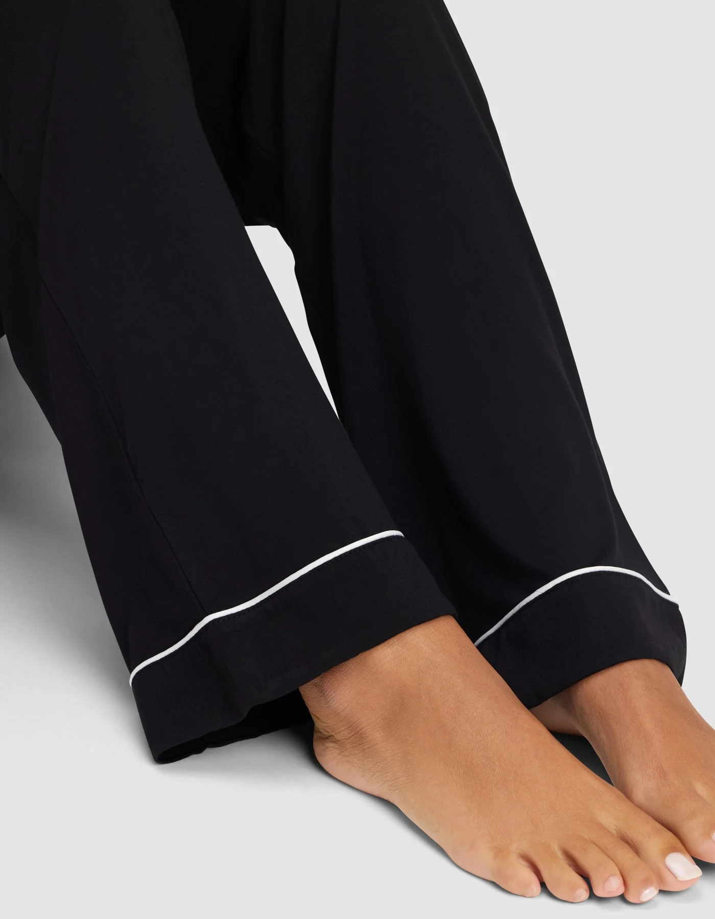 Women's Bamboo Stretch-Knit Long Sleeve Pajama Set - Image 53