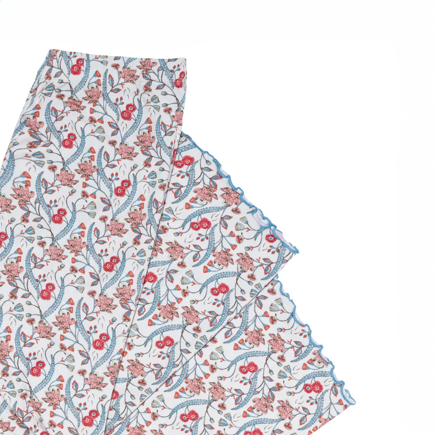 women's mercado bloom short sleeve pima pajamas set - Image 7